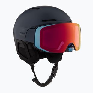 Lyžařská helma Salomon Driver Prime Sigma Plus dress blue/sigma poppy red/sigma ice blue