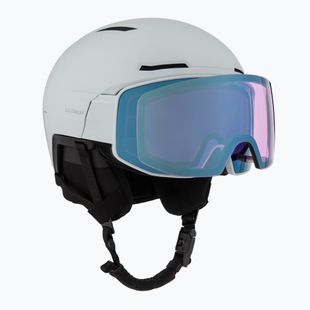 Lyžařská helma Salomon Driver Prime Sigma Plus ice flow/sigma sky blue/sigma ice blue