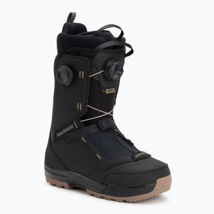 Pánské snowboardové boty Salomon Echo Dual Boa black/black/deep lichen green