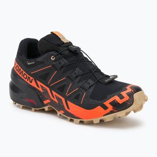 Pánské běžecké boty Salomon Speedcross 6 GTX black/shocking orange/white pepper