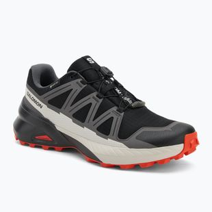 Pánské běžecké boty Salomon Speedcross Peak GTX black/castlerock/cherry tomato