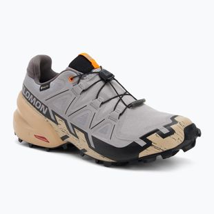 Pánské běžecké boty Salomon Speedcross 6 GTX gull/white pepper/black