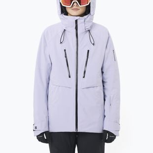 Dámská lyžařská bunda Salomon Brilliant 2.0 cosmic sky