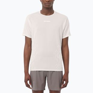 Pánská běžecká tričko Salomon Sense Aero GFX whisper white