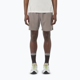 Pánské běžecké šortky Salomon Shakeout Stlr 7" iron