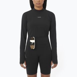 Dámské běžecké tričko Longsleeve Salomon Bliss deep black