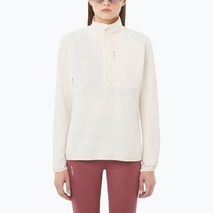 Dámská trekkingová mikina Salomon Essential Lightwarm Half Zip whisper white
