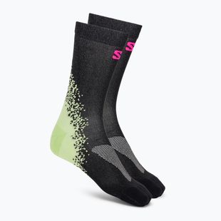 Ponožky Salomon Gravel Crew pink glo/butterfly