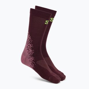 Ponožky Salomon Gravel Crew butterfly/dusky orchid/huckleberry