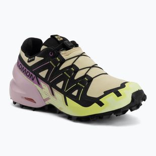 Dámské běžecké boty Salomon Speedcross 6 GTX bog/dawn pink