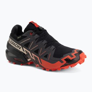 Pánské běžecké boty Salomon Speedcross 6 GTX black/fiery red