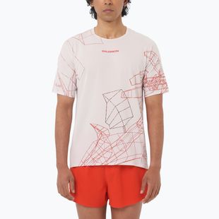 Pánské běžecké tričko Salomon S/Lab Speed Tee lilac ash/fiery red