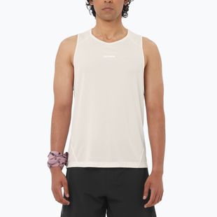 Pánské tričko Salomon Shakeout Core whisper white