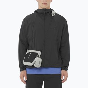 Pánská větruodolná bunda Salomon Outwind Full Zip deep black