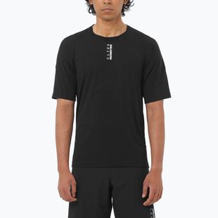 Pánské běžecké tričko  Salomon Ultra Tee deep black