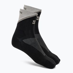 Ponožky Salomon Pulse Ankle black/gull gray/silver cloud
