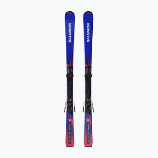 Dětské sjezdové lyže + vázání Salomon Equipe MT JR + M10 GW race blue/equipe red