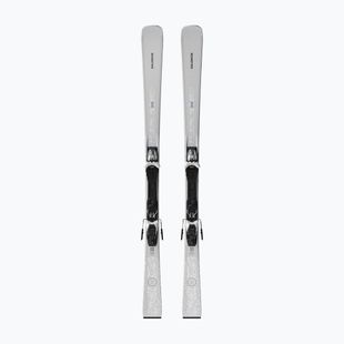 Dámské sjezdové lyže + vázání Salomon S/Max N°8 Silver + M10 GW silver met./glitter