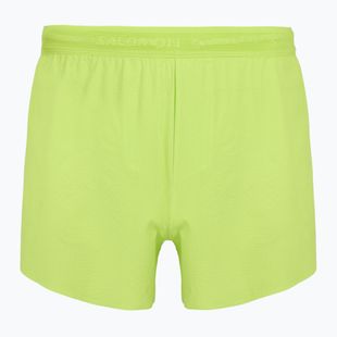 Pánské běžecké šortky Salomon Sense Aero SPLT 3 "acid lime"