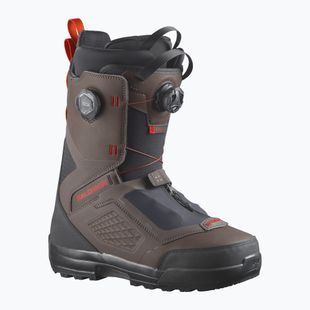 Pánské snowboardové boty Salomon Echo Dual Boa black/wren/fiery red