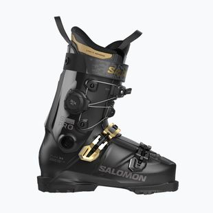 Dámské lyžařské boty Salomon S/Pro Alpha C Boa 95 W black/gold met./dark grey met
