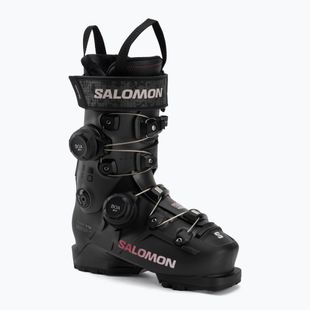 Dámské lyžařské boty Salomon S/PRO Supra Dual Boa 115 W black/beluga met/raspberry