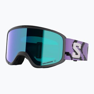 Lyžařské brýle Salomon Aksium 2.0 S S2 black pansy/ml mid blue