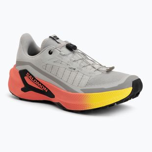 Pánské běžecké boty Salomon Genesis 2 gray violet/safety yellow