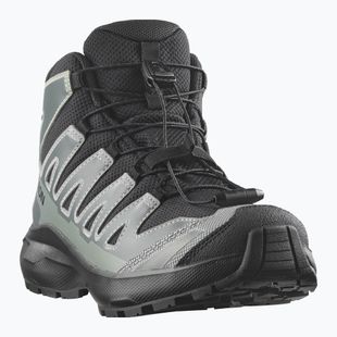Dětské turistické boty Salomon XA PRO MID Waterproof black/sedona sage