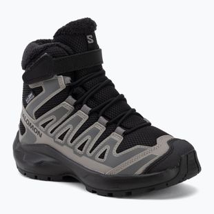 Dětské turistické boty Salomon XA Pro Winter Waterproof black/castlerock