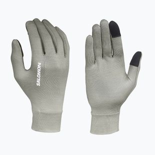 Běžecké rukavice Salomon Merino Gloves castor gray