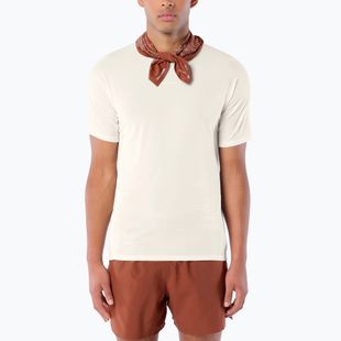 Pánské běžecké tričko Salomon Sense Aero GFX Tee SS whisper white/raind day/bright white
