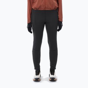Dámské běžecké legíny Salomon Sense Softshell Tights deep black