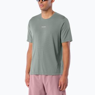 Pánské běžecké tričko Salomon Shakeout Core SS Tee castor gray
