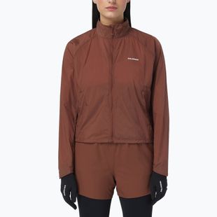 Dámská běžecká bunda  Salomon Shakeout Fly burnt umber