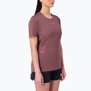 Dámské běžecké tričko Salomon Courtney Tee SS rose taupe