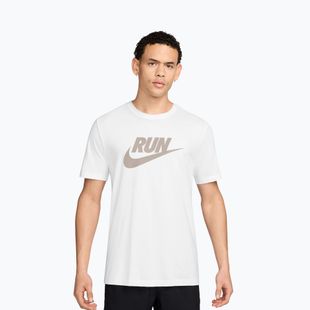 Pánské tričko Nike Dri-Fit Running white/moon particle