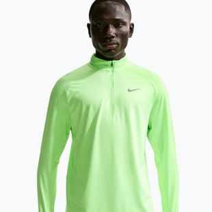 Pánská běžecká mikina Nike Stride 1/4 Zip Dri-Fit lime blast