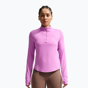 Dámská běžecká mikina Nike Swift Dri-FIT UV 1/4-Zip light magenta