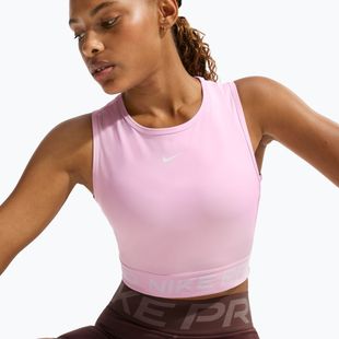 Dámský sportovní top Nike Pro Dri-Fit pink foam/white
