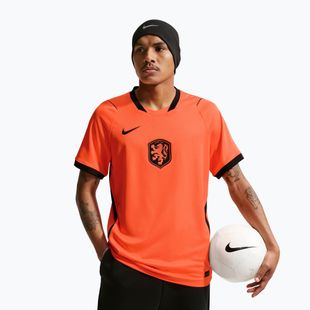 Pánské fotbalové tričko Nike Netherlands 2026 Stadium Home hyper crimson/black