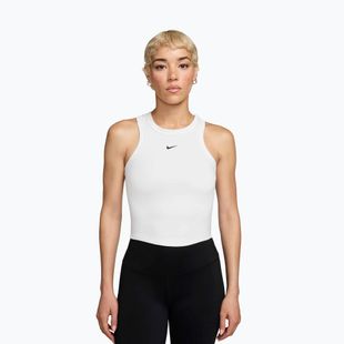 Dámské tílko Nike One Fitted Dri-Fit Cropped Tank thunder white/black