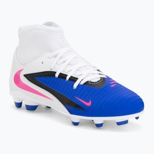 Dětské kopačky Nike Phantom 6 High Club FG/MG racer blue/white/pink blast