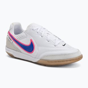 Dětské kopačky Nike Tiempo Streetgato Jr white/pink blast/racer blue