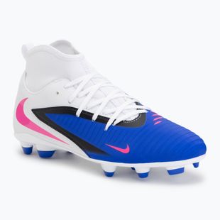 Pánské kopačky Nike Phantom 6 High Club FG/MG racer blue/white/pink blast