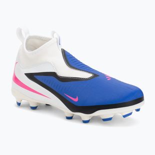 Dětské kopačky Nike Jr. Phantom 6 High Academy FG/MG racer blue/white/pink blast