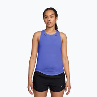 Dámské běžecké tílko Nike AeroSwift Dri-Fit ADV Singlet sapphire/black