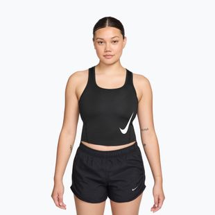 Dámské běžecké tričko Nike Swoosh Run Dri-Fit black/white