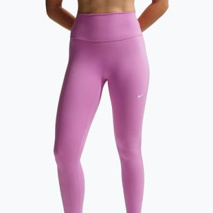 Dámské legíny Nike One Seamless Front High-Waisted light magenta/white