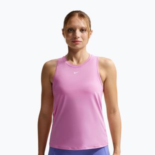 Dámské tréninkové tričko Nike One Classic Dri-Fit light magenta/white